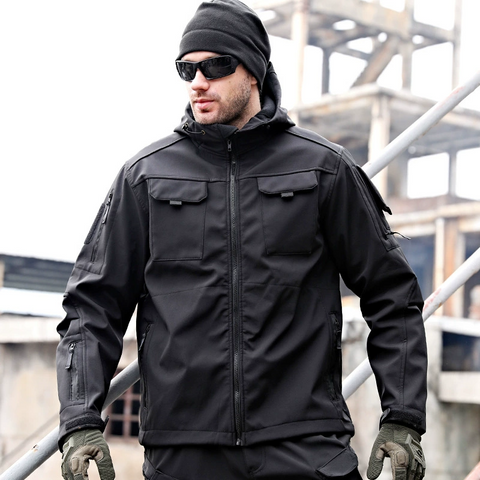 Raider Softshell Fleece-Lined Tactical Jacket