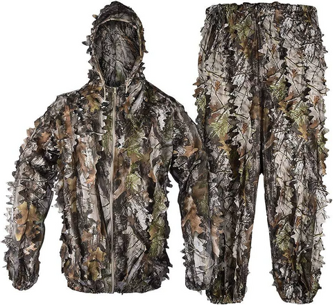 Bionic Camo Outdoor Ghillie Concealment Set —— Tree Camo 1.0
