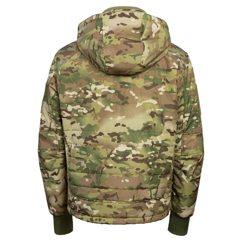 Water-Repellent Thermal Tactical Jacket with Detachable Windproof Hood