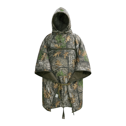 Outdoor Poncho-Style Thermal Camo Sleeping Bag —— 60 × 80 inches