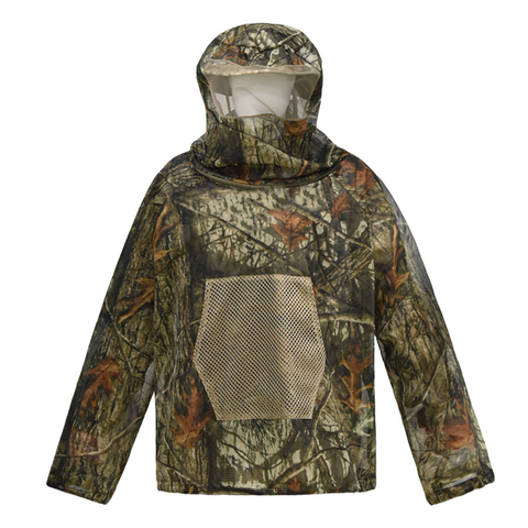 Outdoor Camouflage Ghillie Mosquito Protection Suit
