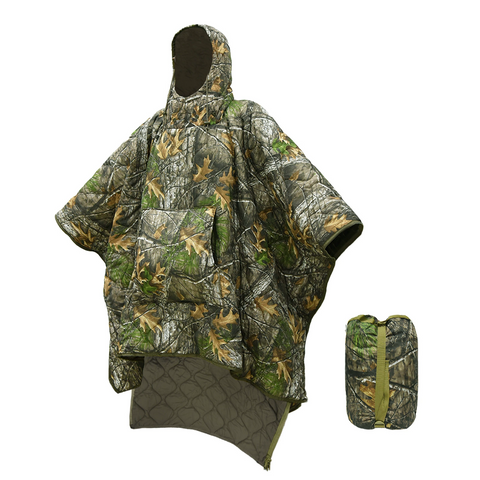 Outdoor Thermal Camouflage Sleeping Bag —— 78.7×59.1 inches
