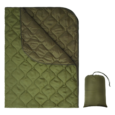 Lightweight Packable Camo Camping Blanket —— 55 × 78.7 inches