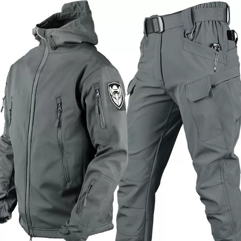 Thermal Windproof Tactical Suits with Polar Fleece Lining