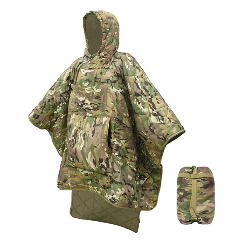 Outdoor Thermal Camouflage Sleeping Bag —— 78.7×59.1 inches