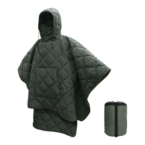 Outdoor Thermal Camouflage Sleeping Bag —— 78.7×59.1 inches