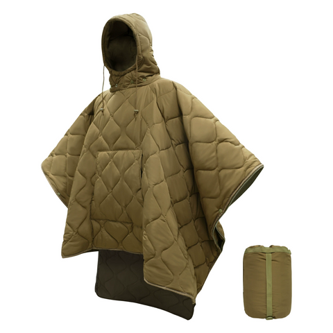 Outdoor Thermal Camouflage Sleeping Bag —— 78.7×59.1 inches