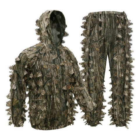 Bionic Camo Outdoor Ghillie Concealment Set —— Tree Camo 2.0