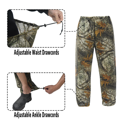 Outdoor Camouflage Ghillie Mosquito Protection Suit