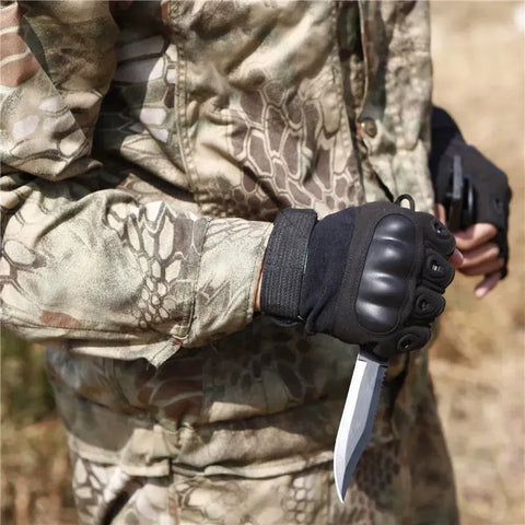 Military Soft Shell Combat Gloves – For Tactical Training, Outdoor Survival, Cycling, Hiking, Hunting, Climbing