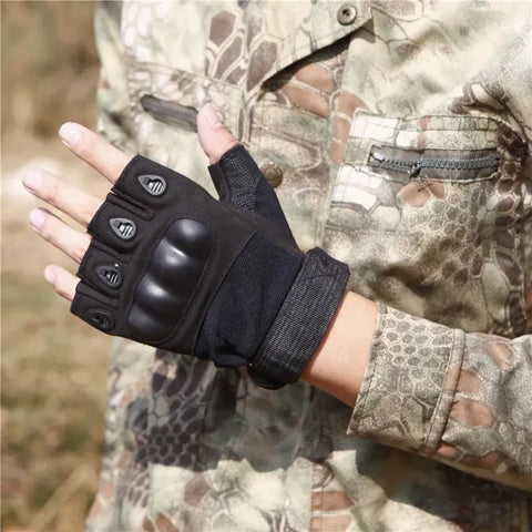 Military Soft Shell Combat Gloves – For Tactical Training, Outdoor Survival, Cycling, Hiking, Hunting, Climbing