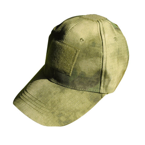 Military-Style Tactical Patch Hat with Adjustable Strap