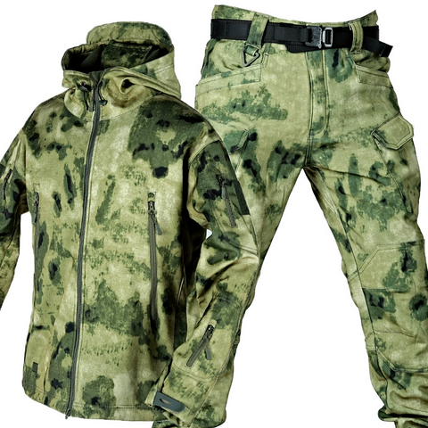 Thermal Windproof Tactical Suits with Polar Fleece Lining