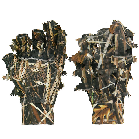 Outdoor Tactical Camouflage Concealment Gloves