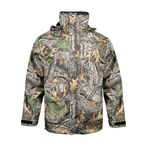 Outdoor Lightweight Camouflage Raincoat Set