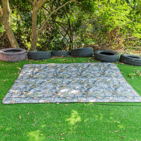 Lightweight Packable Camo Camping Blanket —— 55 × 78.7 inches