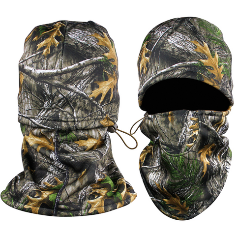 Outdoor Bionic Camo Autumn Winter Balaclava