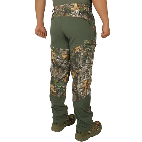 7-Pocket Camo Hunting Pants with Stretch & UV Protection