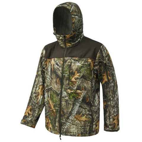 Tactical Hooded Anti-Static Water-Resistant Softshell Jacket