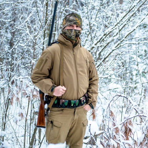 Outdoor Bionic Camo Autumn Winter Balaclava