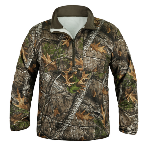 Hunting Camo Thermal Half-Zip Pullover