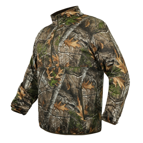 Hunting Camo Thermal Half-Zip Pullover