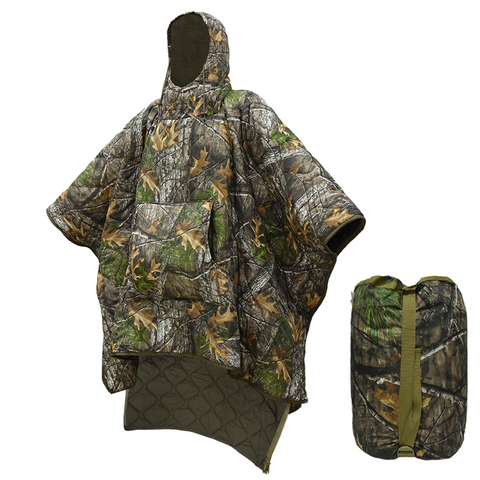 Outdoor Thermal Camouflage Sleeping Bag —— 78.7×59.1 inches