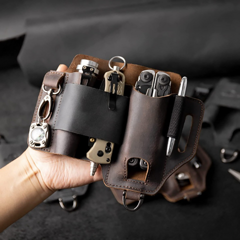 EDC Tactical Tool Pouch – Survival Gear Belt Holster