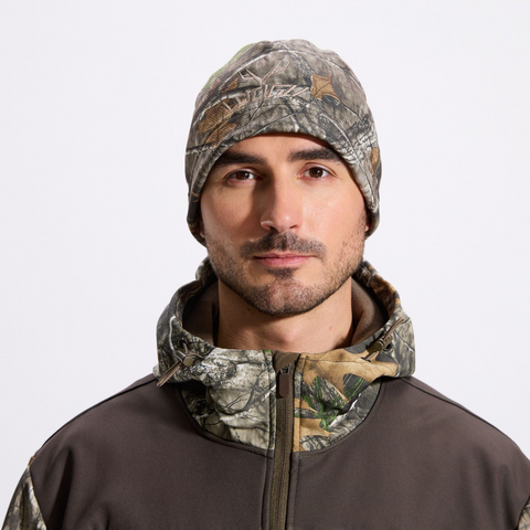 Unisex Camo Beanie Thermal Fleece Winter Hat
