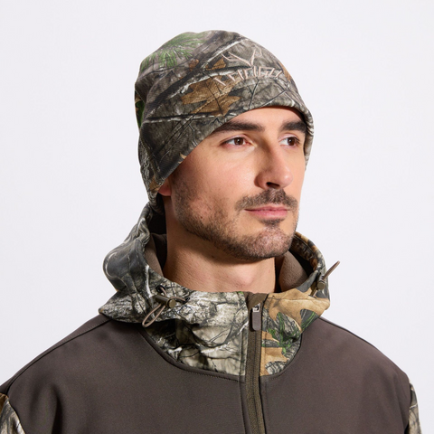 Unisex Camo Beanie Thermal Fleece Winter Hat