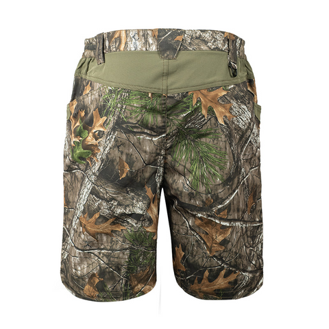 Outdoor Lightweight Quick-Dry Camo Cargo Shorts
