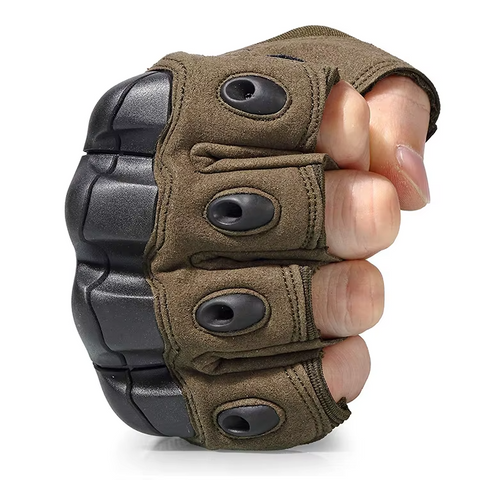 Military Half-Finger Combat Gloves – For Tactical Training, Outdoor Survival, Cycling, Hiking, Hunting, Climbing