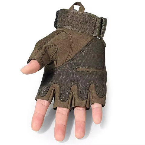 Military Half-Finger Combat Gloves – For Tactical Training, Outdoor Survival, Cycling, Hiking, Hunting, Climbing