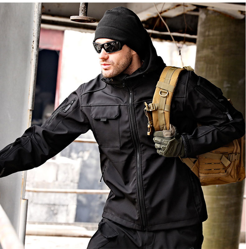 Raider Softshell Fleece-Lined Tactical Jacket