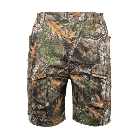 Outdoor Lightweight Quick-Dry Camo Cargo Shorts