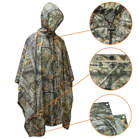 Portable Waterproof Multi-Functional Outdoor Rain Poncho