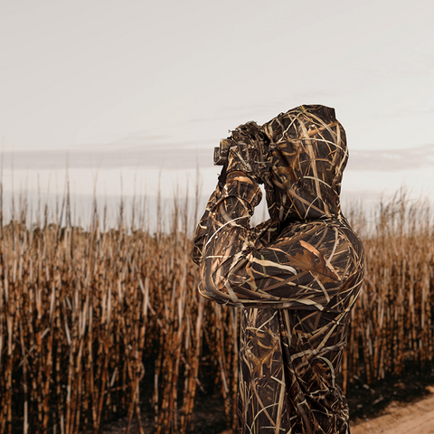 Outdoor Lightweight UV Protection Camouflage Hoodie Long Sleeve