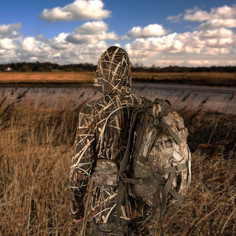Outdoor Lightweight UV Protection Camouflage Hoodie Long Sleeve