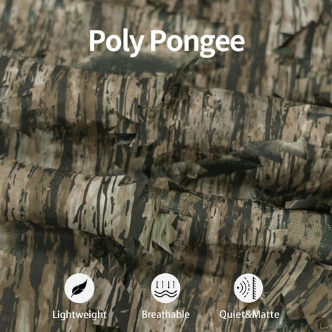 Bionic Camo Outdoor Ghillie Concealment Set —— Tree Camo 2.0