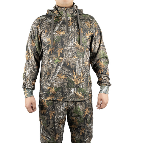 Hunting Tree Camo Fleece Hoodie – Warm, Durable & Outdoor Ready