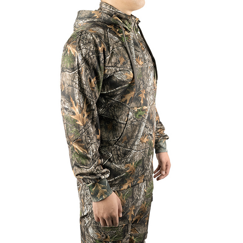 Hunting Tree Camo Fleece Hoodie – Warm, Durable & Outdoor Ready