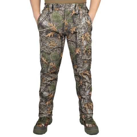 Insulated Fleece Lined Hunting Camo Pants with 5 Pockets