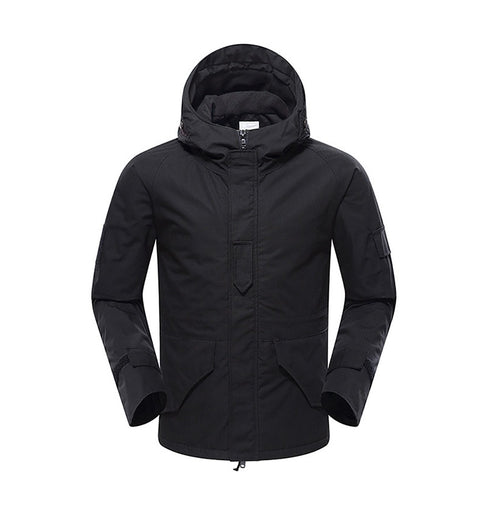 G8 Thickened Tactical Jacket Fleece Hooded Combat Coat
