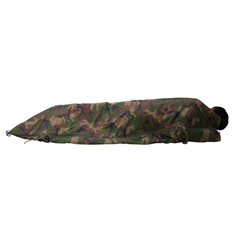 Outdoor Poncho-Style Thermal Camo Sleeping Bag —— 60 × 80 inches