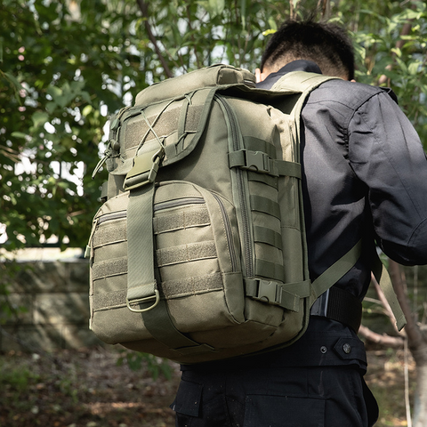 35L Military-Grade Tactical Backpack – For Tactical Training, Hiking, Airsoft, and Outdoor Missions