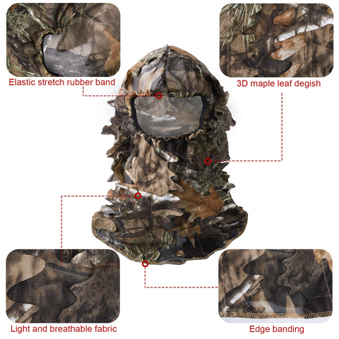 Biomimetic Camo Full Head Cover