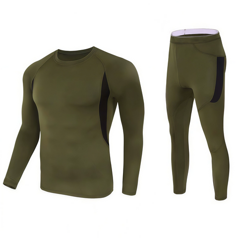 Tactical Thermal Base Layer Set – Stretchable, Warm & Comfortable