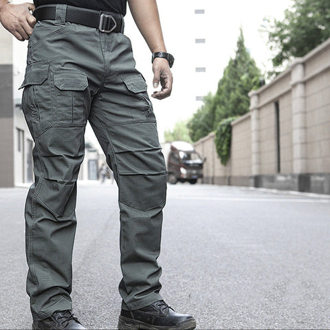 IX8 Waterproof Tactical Outdoor Pants – Water-Resistant, Windproof, Multi-Pocket Hiking Outdoor Cargo Pants