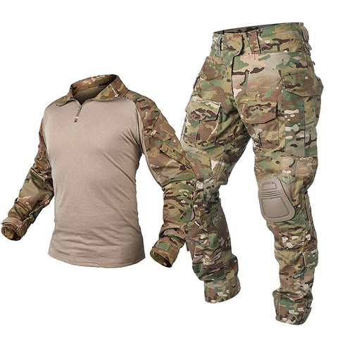G3 Pro Combat Clothing Suit Tactical Uniform Set——Black CP